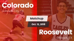 Matchup: Colorado  vs. Roosevelt  2018