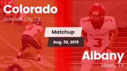 Matchup: Colorado  vs. Albany  2019
