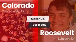 Matchup: Colorado  vs. Roosevelt  2019