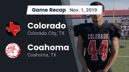 Recap: Colorado  vs. Coahoma  2019