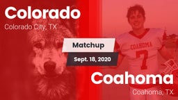 Matchup: Colorado  vs. Coahoma  2020