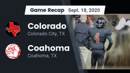 Recap: Colorado  vs. Coahoma  2020