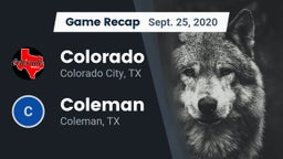 Recap: Colorado  vs. Coleman  2020