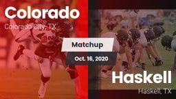 Matchup: Colorado  vs. Haskell  2020