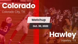 Matchup: Colorado  vs. Hawley  2020