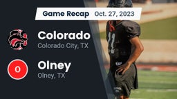 Recap: Colorado  vs. Olney  2023