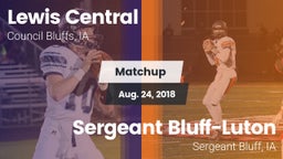 Matchup: Lewis Central High vs. Sergeant Bluff-Luton  2018