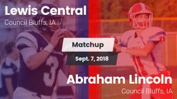 Matchup: Lewis Central High vs. Abraham Lincoln  2018