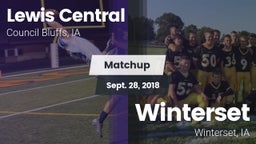 Matchup: Lewis Central High vs. Winterset  2018
