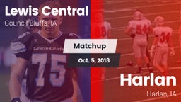 Matchup: Lewis Central High vs. Harlan  2018