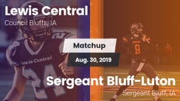Matchup: Lewis Central High vs. Sergeant Bluff-Luton  2019