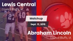 Matchup: Lewis Central High vs. Abraham Lincoln  2019