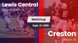 Matchup: Lewis Central High vs. Creston  2019