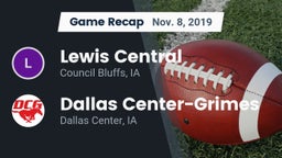 Recap: Lewis Central  vs. Dallas Center-Grimes  2019