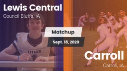 Matchup: Lewis Central High vs. Carroll  2020