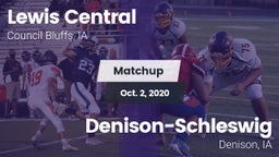 Matchup: Lewis Central High vs. Denison-Schleswig  2020