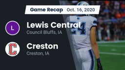 Recap: Lewis Central  vs. Creston  2020