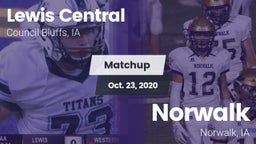 Matchup: Lewis Central High vs. Norwalk  2020