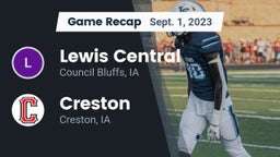 Recap: Lewis Central  vs. Creston  2023