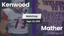 Matchup: Kenwood  vs. Mather  2018