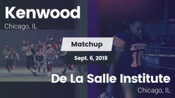 Matchup: Kenwood  vs. De La Salle Institute 2019