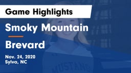 Smoky Mountain  vs Brevard  Game Highlights - Nov. 24, 2020