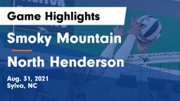 Smoky Mountain  vs North Henderson  Game Highlights - Aug. 31, 2021