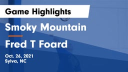 Smoky Mountain  vs Fred T Foard Game Highlights - Oct. 26, 2021