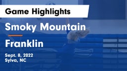 Smoky Mountain  vs Franklin  Game Highlights - Sept. 8, 2022