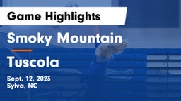Smoky Mountain  vs  Tuscola  Game Highlights - Sept. 12, 2023