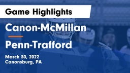 Canon-McMillan  vs Penn-Trafford  Game Highlights - March 30, 2022