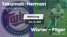 Matchup: Tekamah-Herman High vs. Wisner - Pilger  2016