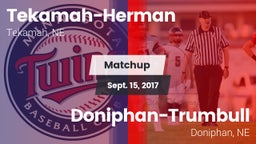 Matchup: Tekamah-Herman High vs. Doniphan-Trumbull  2017
