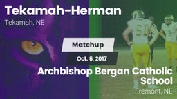 Matchup: Tekamah-Herman High vs. Archbishop Bergan Catholic School 2017