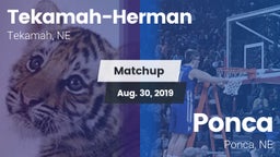 Matchup: Tekamah-Herman High vs. Ponca  2019