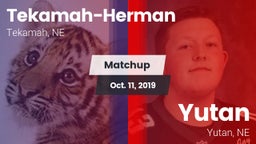 Matchup: Tekamah-Herman High vs. Yutan  2019