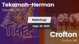 Matchup: Tekamah-Herman High vs. Crofton  2020