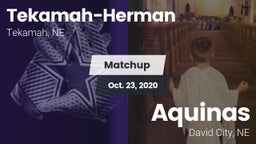 Matchup: Tekamah-Herman High vs. Aquinas  2020