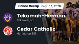 Recap: Tekamah-Herman  vs. Cedar Catholic  2020