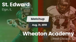 Matchup: St. Edward High vs. Wheaton Academy  2018