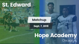 Matchup: St. Edward High vs. Hope Academy  2018