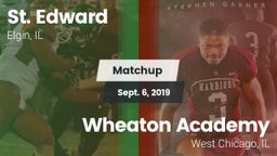 Matchup: St. Edward High vs. Wheaton Academy  2019