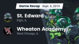 Recap: St. Edward  vs. Wheaton Academy  2019