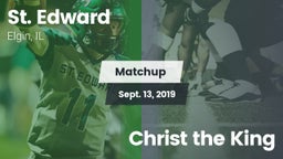 Matchup: St. Edward High vs. Christ the King 2019