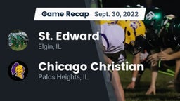 Recap: St. Edward  vs. Chicago Christian  2022