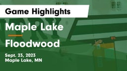Maple Lake  vs Floodwood  Game Highlights - Sept. 23, 2023