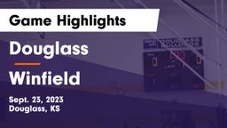 Douglass  vs Winfield  Game Highlights - Sept. 23, 2023