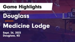 Douglass  vs Medicine Lodge  Game Highlights - Sept. 26, 2023
