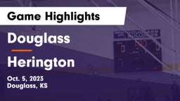 Douglass  vs Herington Game Highlights - Oct. 5, 2023