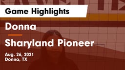 Donna  vs Sharyland Pioneer  Game Highlights - Aug. 26, 2021